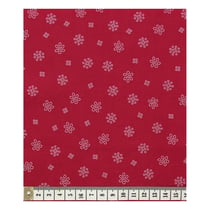 Coupon de tissu Frou Frou - 45x55 cm - A bicyclette - bordeaux