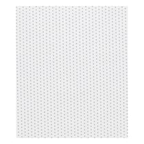 Coupon de tissu Frou Frou - 45x55 cm - Pois argent scintillant