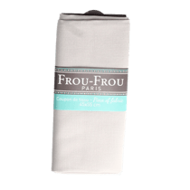 Coupon de tissu taupe - 45x55 cm