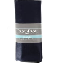 Coupon Frou-frou - 140 x 60 cm - Simili cuir navy scintillant