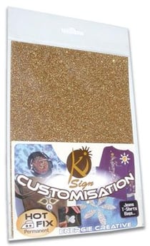 TISSU THERMO OR (15X20CM) TISSU THERMO OR (15X20CM)