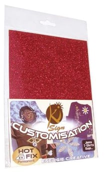 TISSU THERMO ROUGE (15X20CM) TISSU THERMO ROUGE (15X20CM)