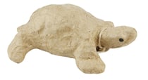 Tortue en papier mâché