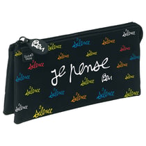 Trousse Quo Vadis - Ben - 3 compartiments - Triangulaire - Je pense