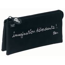Trousse Quo Vadis - Ben - 3 compartiments - Triangulaire - Pour Imagination