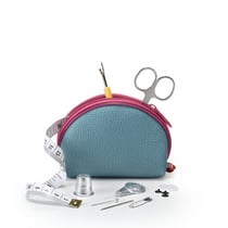Trousse de couture pour le voyage - bleu