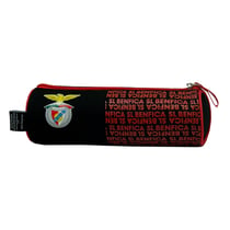 Trousse La Plume Dorée - Benfica Lisbonne - 1 compartiment - Rond - Noir