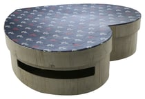 Urne en forme de cœur - 36 x 36 cm