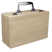 Valise bois - 25x16cm