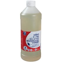 Vernis à l'eau pour gouache 1L