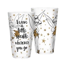 2 verres Fée clochette dorée - 400 ml