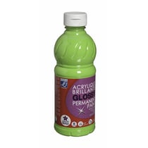 Acrylique Glossy Lefranc Bourgeois 500ml - Vert anis