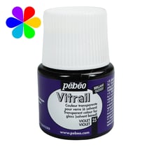 Peinture Vitrail Pébéo 45 ml - Violet