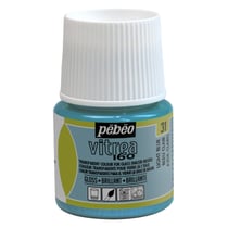 Peinture Vitréa Brillante Pébéo 45 ml - Bleu Clair