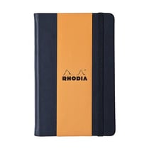 Carnet - 9 x 14 cm - Webnotebook - Rhodia - 192 pages unies - Noir