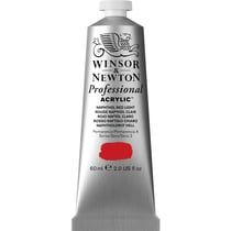 Professional Acrylic Colour- 60ml - rouge clair naphtol - Winsor & Newton