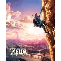 Cadre 3D - Zelda Breath of the wild - Climbing