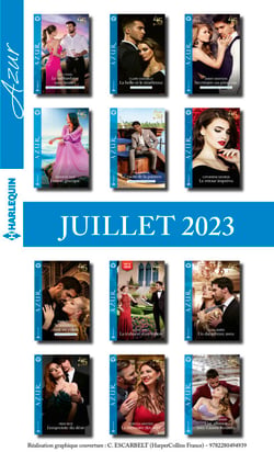 Pack mensuel Azur - 11 romans + 1 titre gratuit (Juillet 2023)