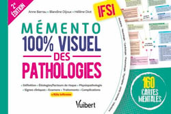 Mémento 100% visuel des pathologies IFSI - 160 fiches colorées pour mémoriser facilement les pathologies au programme des études infirmières