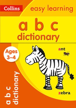 ABC Dictionary Ages 3-4 - Prepare for Preschool with easy home learning