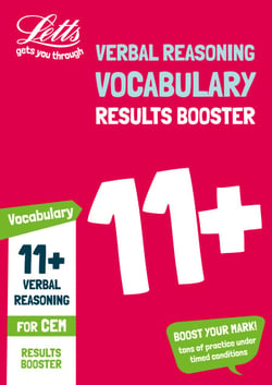 11+ Vocabulary Results Booster for the CEM tests - Targeted Practice Workbook
