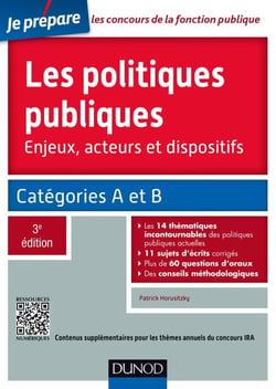 Les politiques publiques - 3e éd. - Catégories A et B