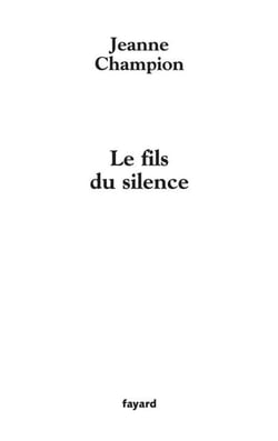 Le fils du silence