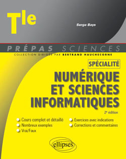 Spécialité Numérique et sciences informatiques - Tle