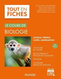 Biologie - Le cours - 5e éd. - Licence, Capes, Prépas