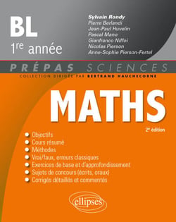 Mathématiques - BL 1re année