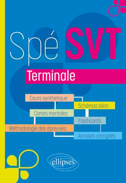Spé SVT - Tle - Cours synthétique et visuel avec flashcards et annales corrigées