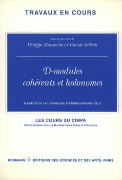 D-modules cohérents et holonomes - Éléments de la théorie des systèmes différentiels