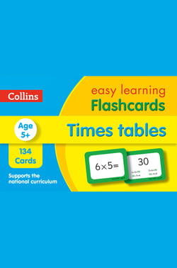 Times Tables Flashcards - Prepare for school with easy home learning