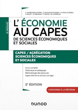 L'économie au CAPES de Sciences économiques et sociales - 2e éd.
