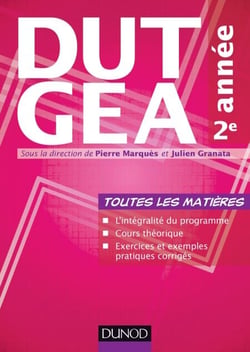 DUT GEA 2e année - Toutes les matières