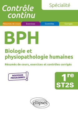 Spécialité BPH - Biologie et physiopathologie humaines - 1re ST2S