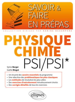 Physique-chimie PSI/PSI*