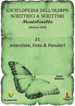 ENCICLOPEDIA DELL’OLIMPO SCRITTRICI &amp; SCRITTORI MonteCovello Edizione 2018 - 21 Interviste, Foto &amp; Pensieri
