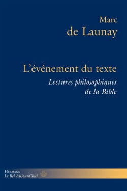 L'événement du texte - Lectures philosophiques de la Bible, volume II