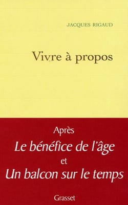 Vivre à propos