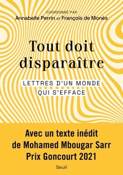 Tout doit disparaître - Lettres d'un monde qui s'efface
