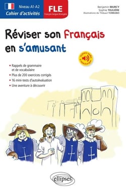 FLE. Cahier d'activités. Réviser son français en s'amusant. A1-A2  (avec fichiers audio)