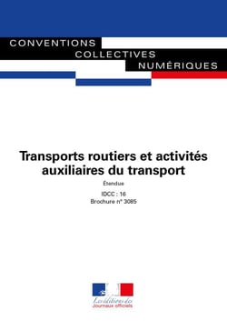 Transports routiers et activités auxiliaires du transport - Convention collective nationale - 3085