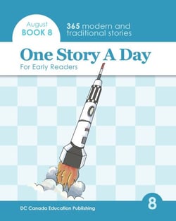 One Story a Day for Early Readers - Book 8 for August