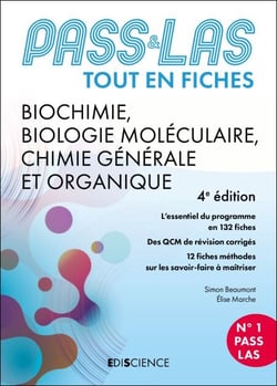 PASS &amp; LAS Tout-en-fiches - Biochimie, Biologie moléculaire, Chimie organique - 4e éd. - Tout en fiches PASS et L.AS