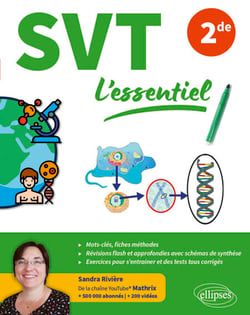 SVT L'essentiel - 2de - Pour réussir vos révisions avec de nombreuses figures en couleurs et vidéos explicatives