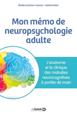 Mon mémo de neuropsychologie adulte - L'anatomie et la clinique des maladies neurocognitives à portée de main