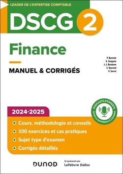 DSCG 2 - Finance - Manuel - 3e éd.