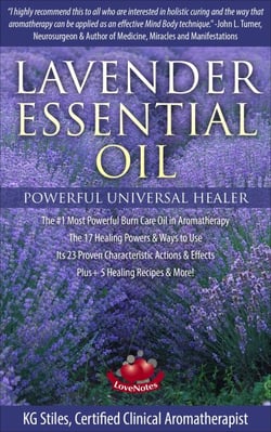 Lavender Essential Oil Powerful Universal Healer the #1 Most Powerful Burn Care Oil in Aromatherapy the 17 Healing Powers &amp; Ways to Use Its 23 Proven Characteristic Actions &amp; Effects Plus+ Recipes - Healing with Essential Oil