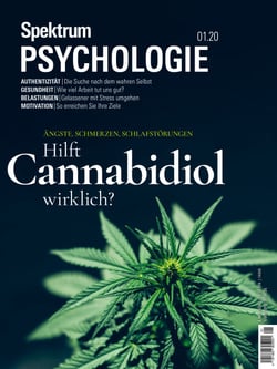Spektrum Psychologie 1/2020 Hilft Cannabidiol wirklich? - Ängste, Schmerzen, Schlafstörungen